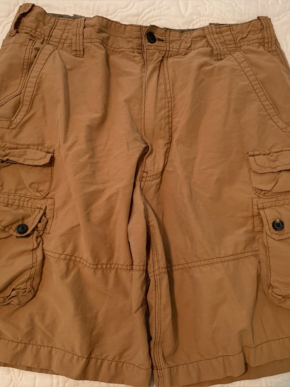 Wearfirst Men's Cargo Shorts in Light Rust Size 38